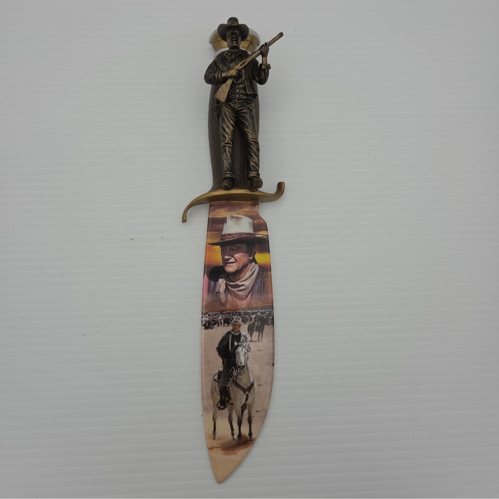 John Wayne Collectable Western Legend Plaque Bradford Exchange